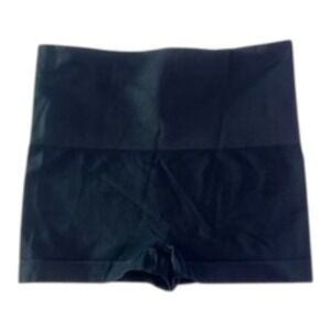 Spanx EcoCare Seamless High-Waist Shaping Shorts Black Size M NWOT